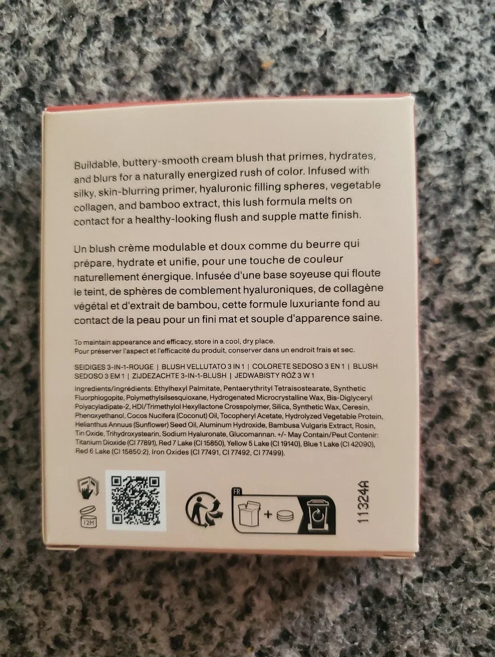 Huephoric Rush 3-In-1 Silk Blush-Addicted (apricot)